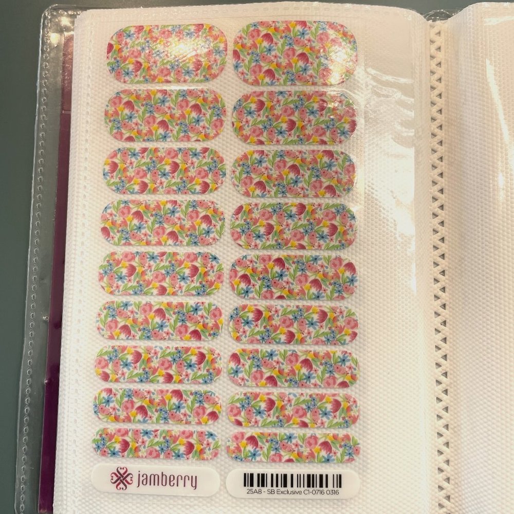 Jamberry Full Sheet SB Exclusive Classic 2 July 2016